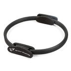 Ritfit Pilates Ring Circle - 14 Inch Magic Fitness Circle For Toning Inner & Outer Thighs, Bonus Workout Guide Included (Black)