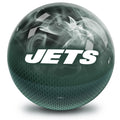 New York Jets Nfl On Fire Bowling Ball 14Lbs