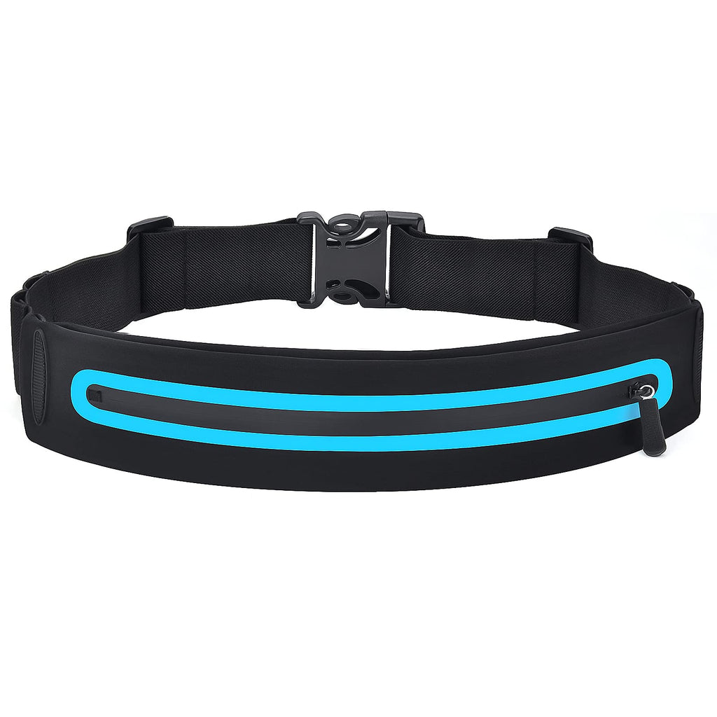 Filoto Running Belt, Running Waist Pack For Women  Men Usa Patented Hands-Free Reflective Runner Pouch Belt Fitness Workout Bag 