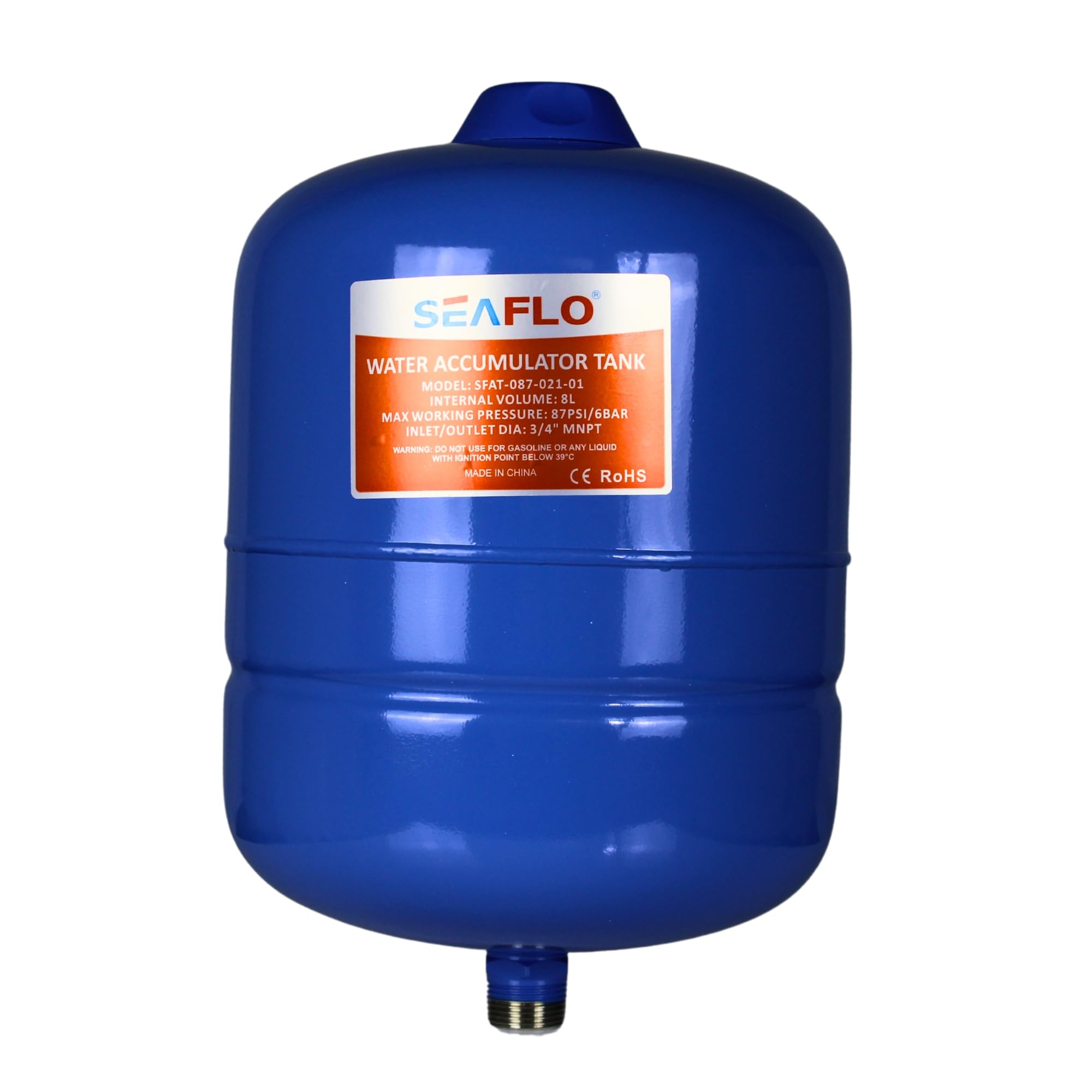 Seaflo Pre-Pressurized Accumulator Tank (2 Gallon)
