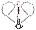 Dasking Aerial Silk Dance Hardware kit for Acrobatic Flying Dance Rescue 8 & Swivel & Carabiners Yoga Slings for Yoga Equipment