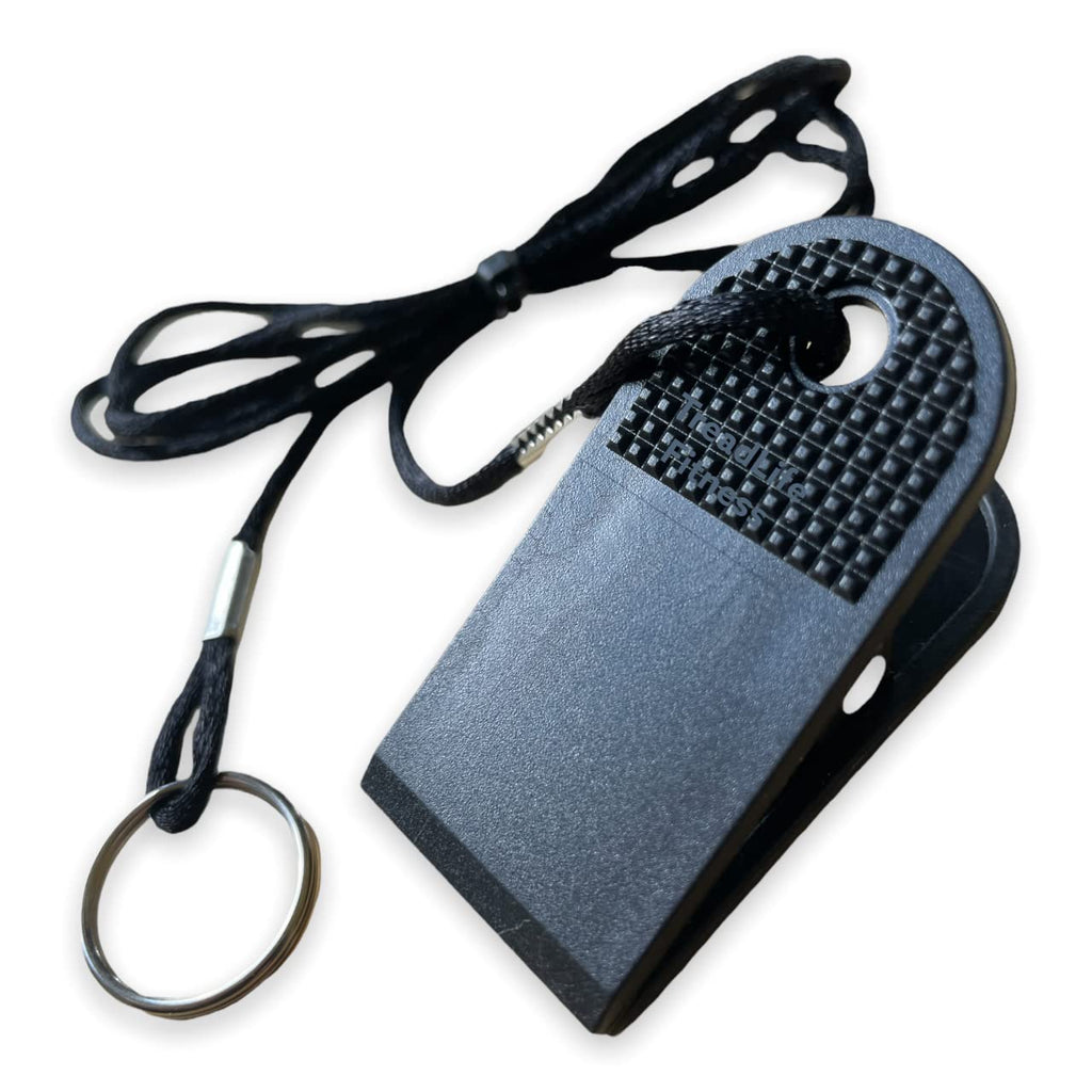 Universal Treadmill Key Replacement Clip With Cord & Key Attachment Ring | Spring Loaded, Heavy Duty