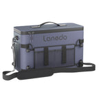 Lanedo 34-Can Collapsible Soft-Sided Cooler, Soft Ice Bag, Leak-Proof Beach Cooler, Ice Chest, Portable Travel Cooler For Food S
