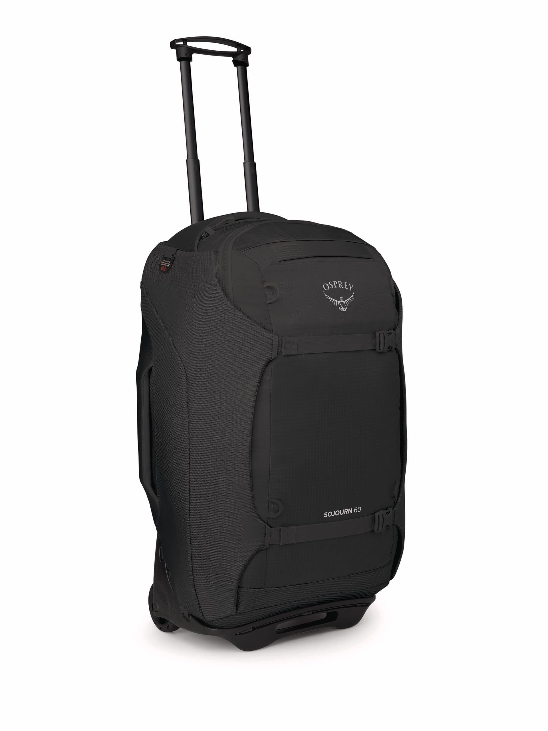 Osprey Sojourn 25/60L Wheeled Travel Backpack with Harness, Black