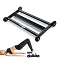 Yes4All Glute Ham Glider, Exercise Wheels for Home Gym Fitness, Glute Hamstring, Booty Building, Leg Excerise & Ab Roller for Ab