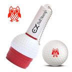 Promarking Ezballstamp Golf Ball Stamp - Red Owl