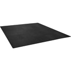 Vevor 25 Pcs 1/2 Inch Thick Gym Floor Mats, 24'' X 24'' Eva Foam & Rubber Top Interlocking Workout Floor Mats With 100 Sq.Ft Cov