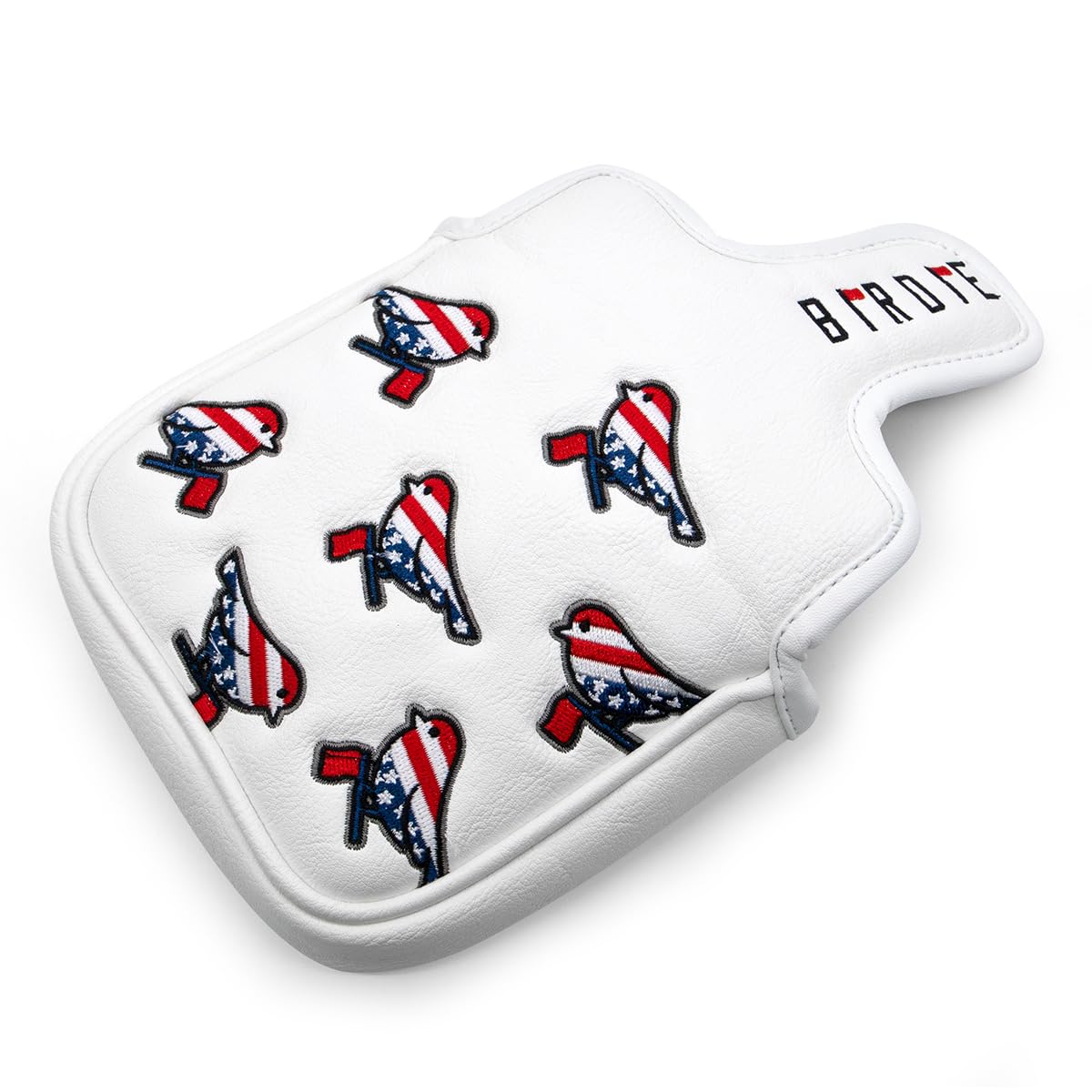 Golf Head Covers Driver Cover 3 Wood Headcover Hybrid Head Covers Embroidery Usa American Flag Birdie Design Golf Club Headcover
