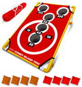 Swooc Games - Coney Island Toss - Arcade Style Cornhole Board Set W/Carrying Case & 15+ Games - Corn Hole Games For Adults - Kid