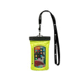geckobrands Float Phone Dry Bag, Neon Green