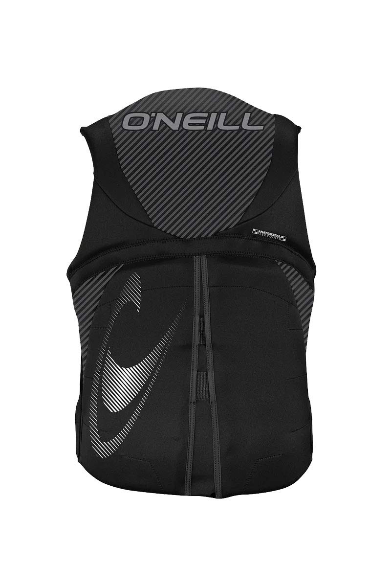 O'Neill Men'S Reactor Uscg Life Vest, Black/Black/Black,Small