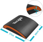Yes4All Ab Mat For Sit Up 15'''' Situps Pad Thick Workout Mat Comfortable For Abdominal Exercises, Crunches, Push-Ups, Core Trai