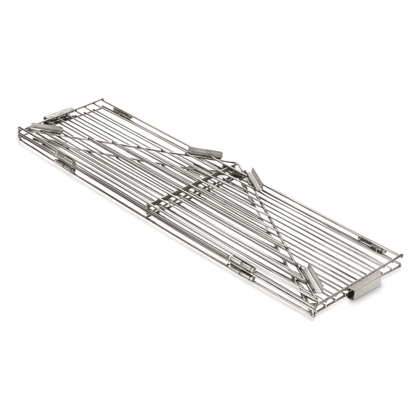 Guide Gear Folding Portable Stainless Steel Grill Grate, Camping Cooking Gear, Campfire Equipment, 36''