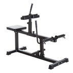 Soozier Adjustable Seated Calf Raise Machine, Leg Machines Home Gym, For Calf, Waist, Arm Training