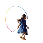 Sarah'S Silks Rainbow Streamer - 8' Long Twirling Ribbon Wand For Kids  Montessori And Waldorf Toys