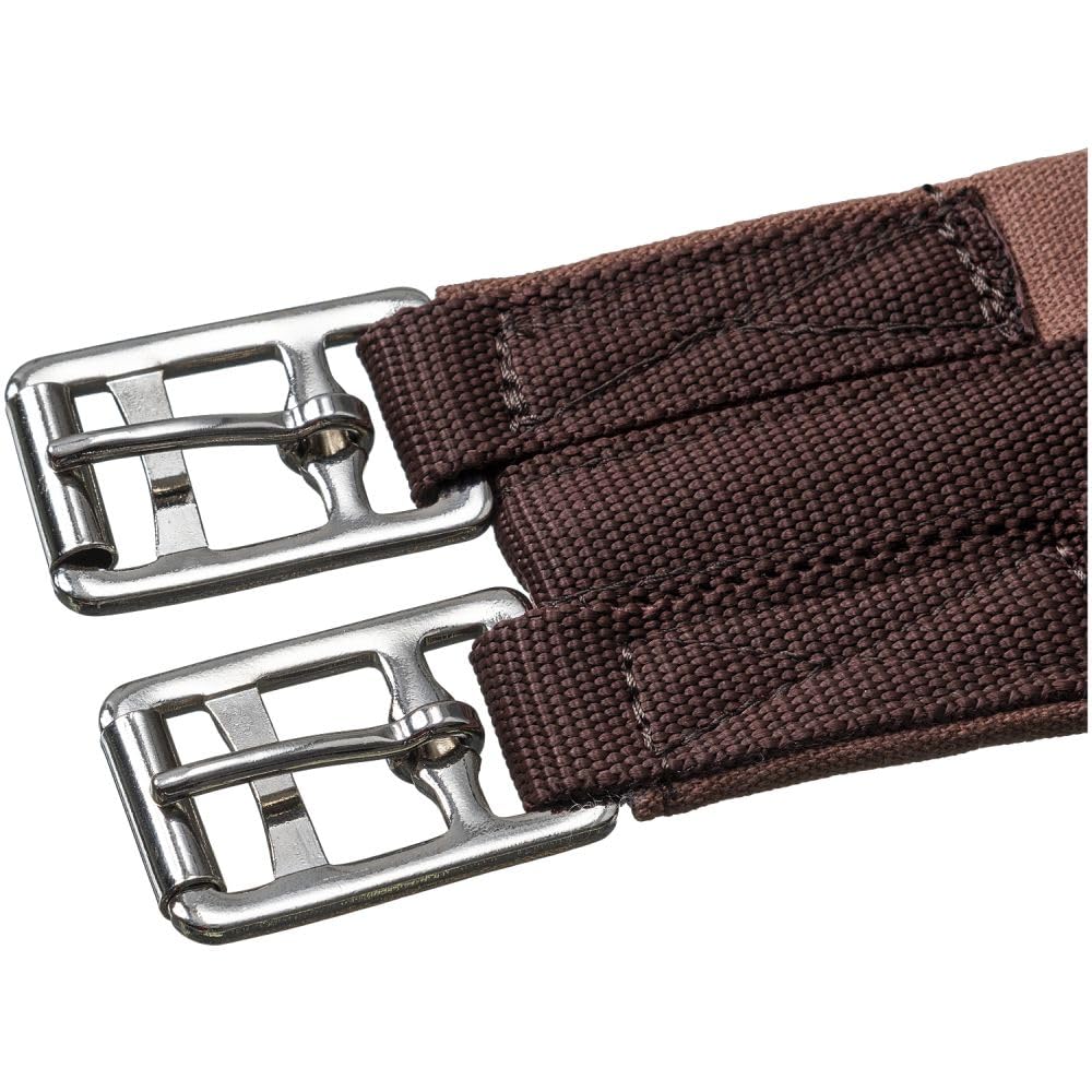 Tough 1 Padded Cotton English Girth, Brown, 48-Inch