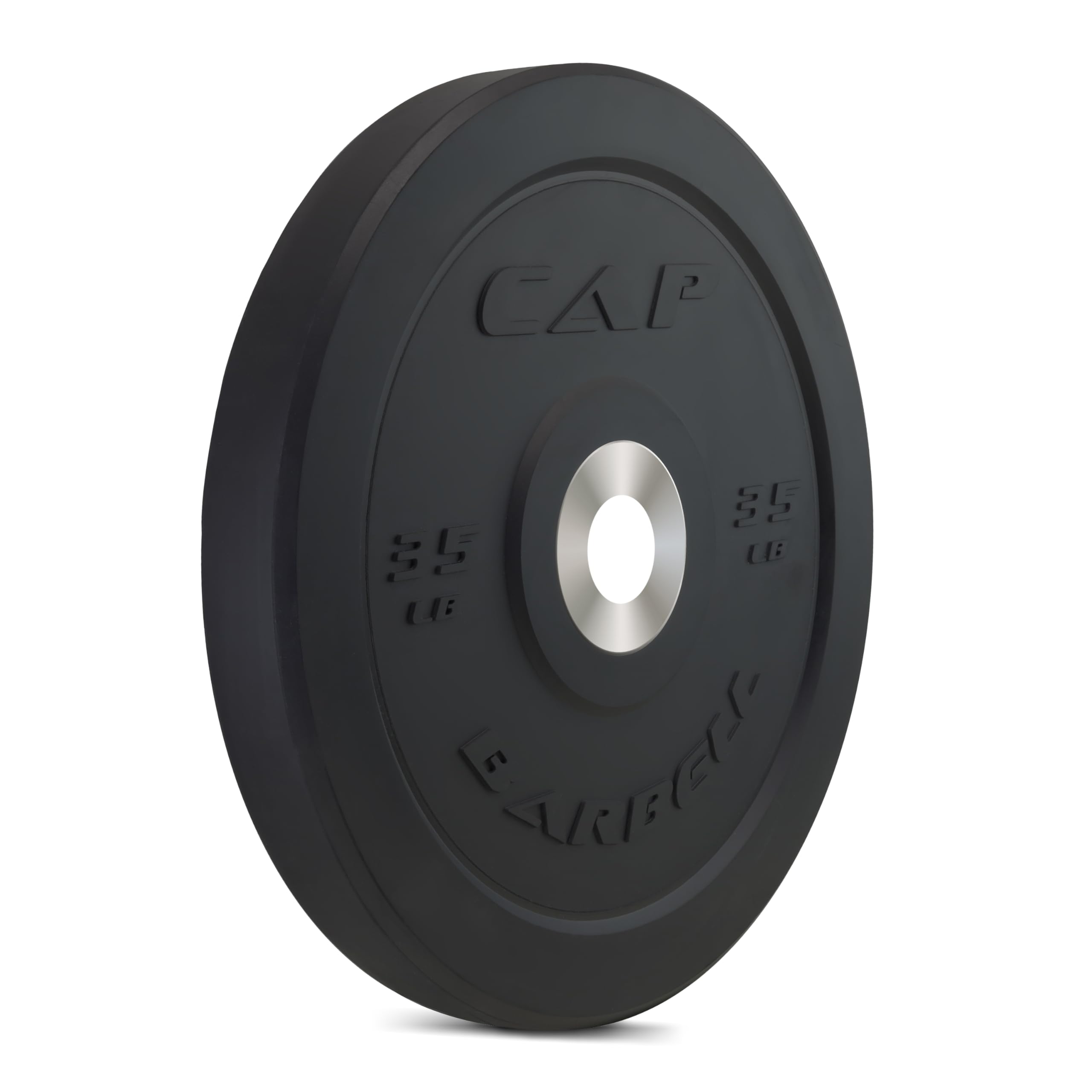 Cap Barbell Best Olympic Bumper Plate, Black, 35 Lb Single