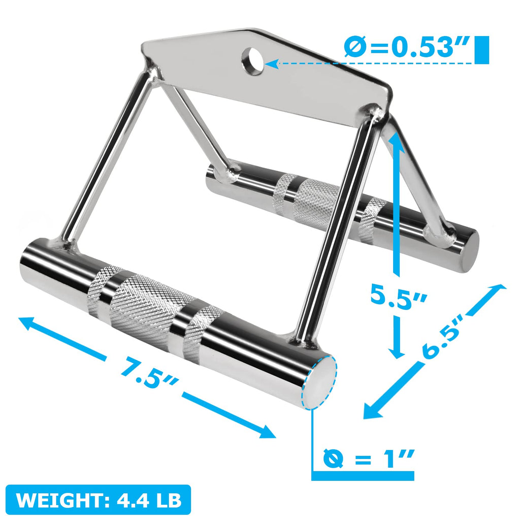 A2Zcare Lat Pull Down Cable Machine Attachment - Cable Machine Accessories For Home Gym With Multi Option