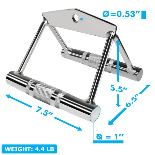 A2Zcare Lat Pull Down Cable Machine Attachment - Cable Machine Accessories For Home Gym With Multi Option