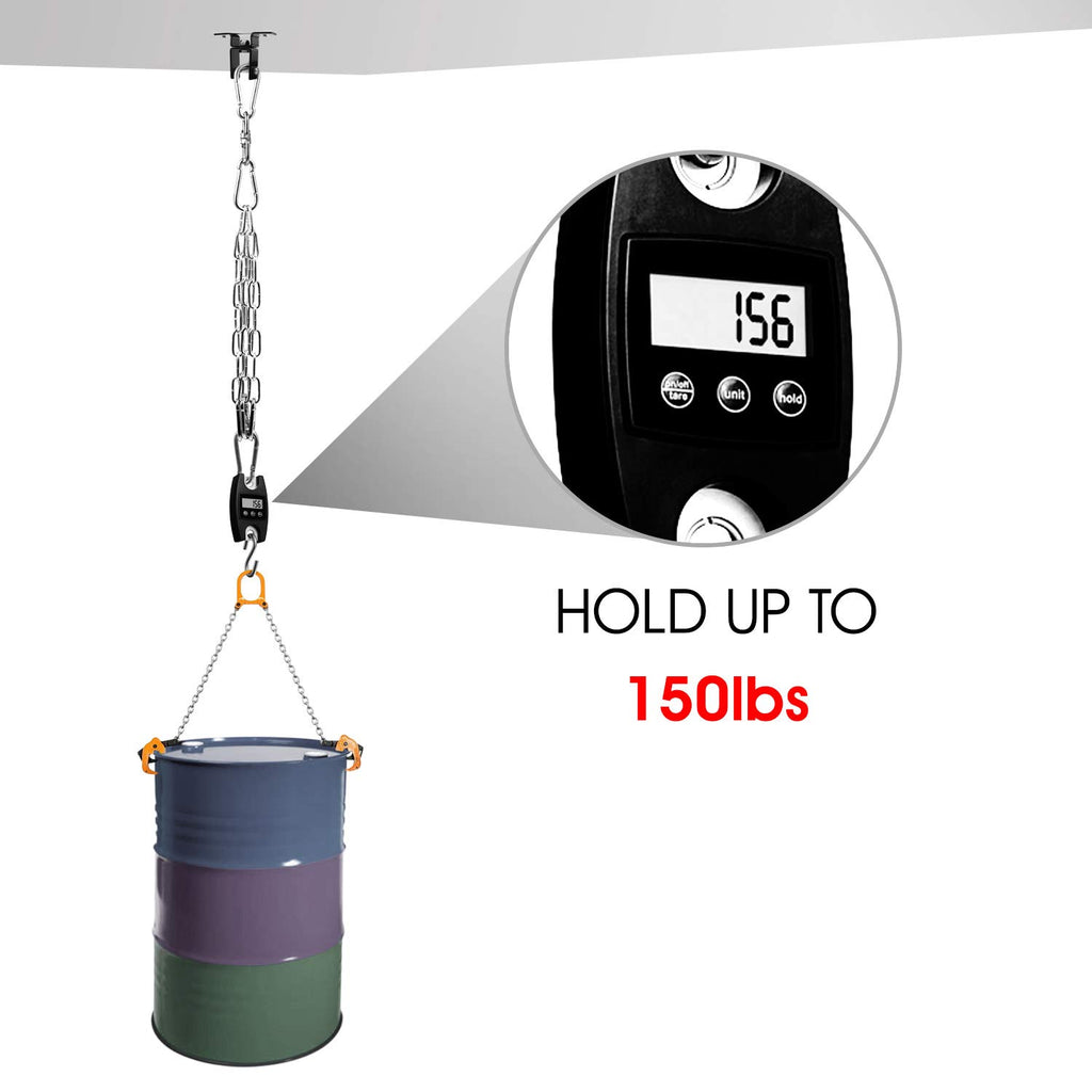 Yes4All, Heavy Bag Mount For Punching Bag Hanger, Bag Ceiling Mount Hanger - Wood Beam Holder For Muay Thai, Mma, Boxing Bag - W