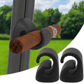 Audoyon Magnetic Cigar Holder for Golf Cart, 2 Pack Golf Cart Cigar Holder with No-Scratch Silicone & Strong Grip, Fits 38-70 Ri