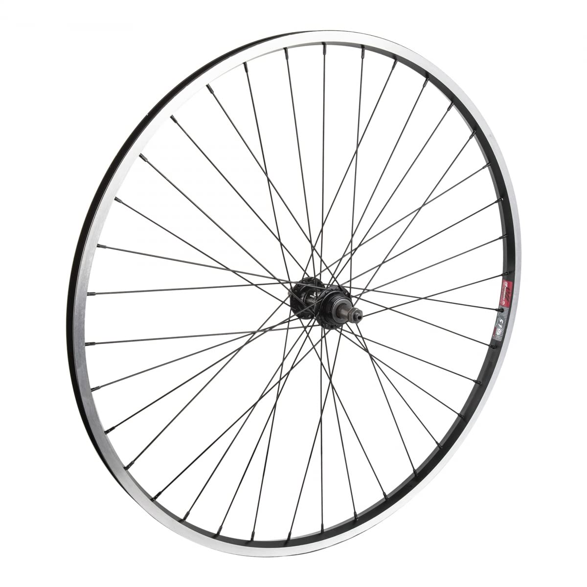 Weinmann 519 Rear Wheel 700C X 35, Qr Freewheel 5-7-Speed, 36H, Black