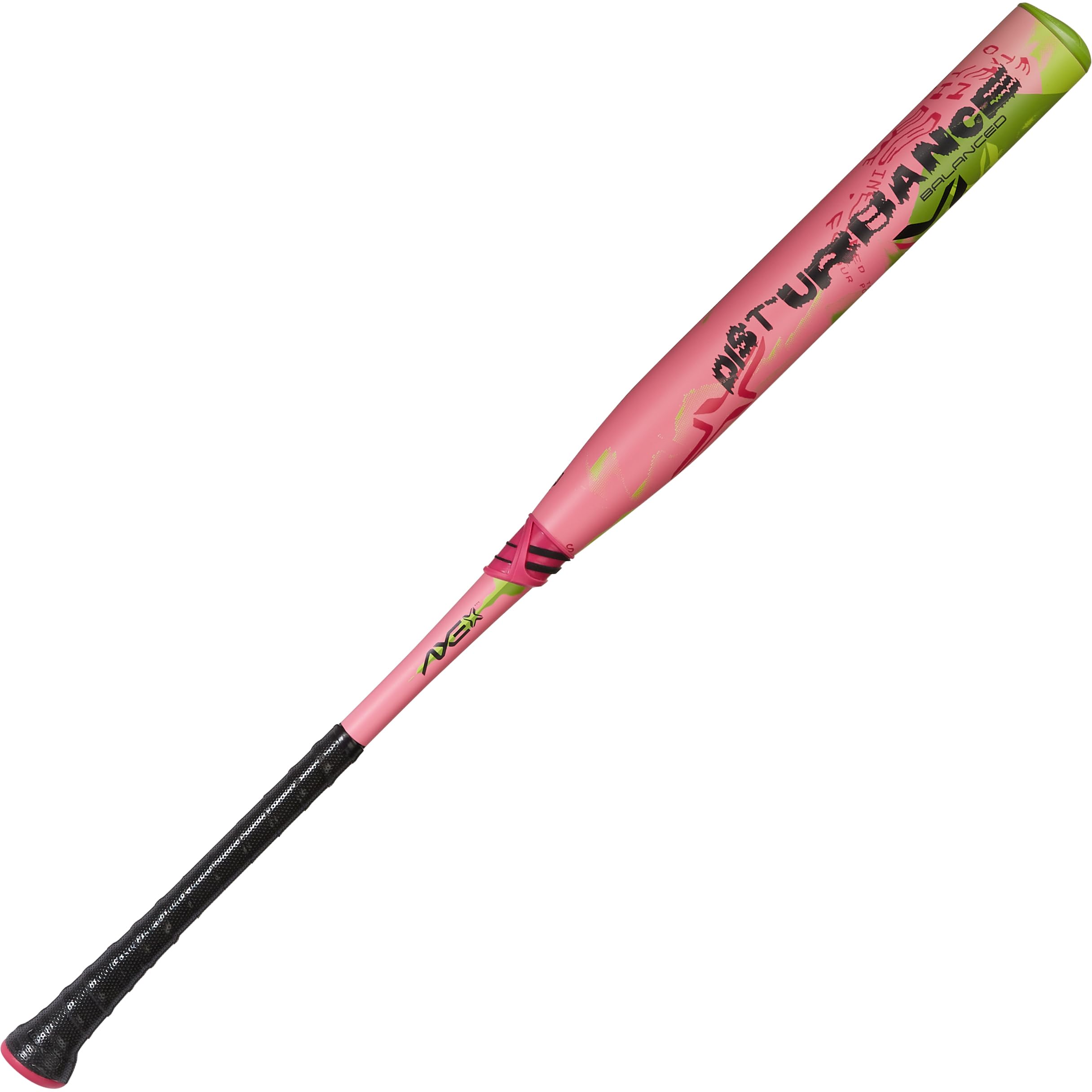 Axe | Disturbance | 2-Piece Composite | USA Slowpitch Softball Bat | Flared Handle (Balanced, 27 oz.)