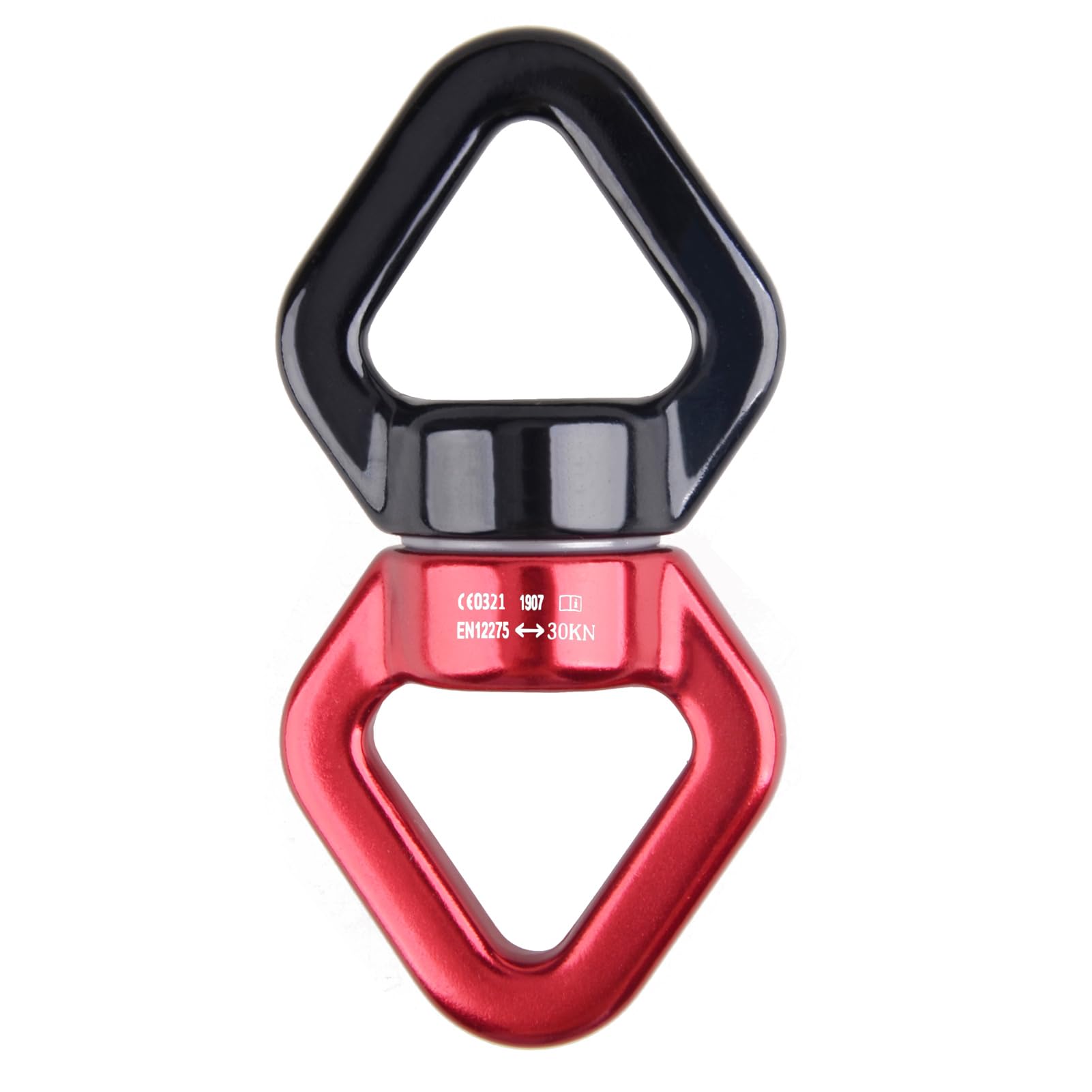 Azarxis 30 kN Tree Swing Swivel Spinner, Safest Rotational Climbing Rope Devices Hanging Hook Accessory for Childrens Web Tree S