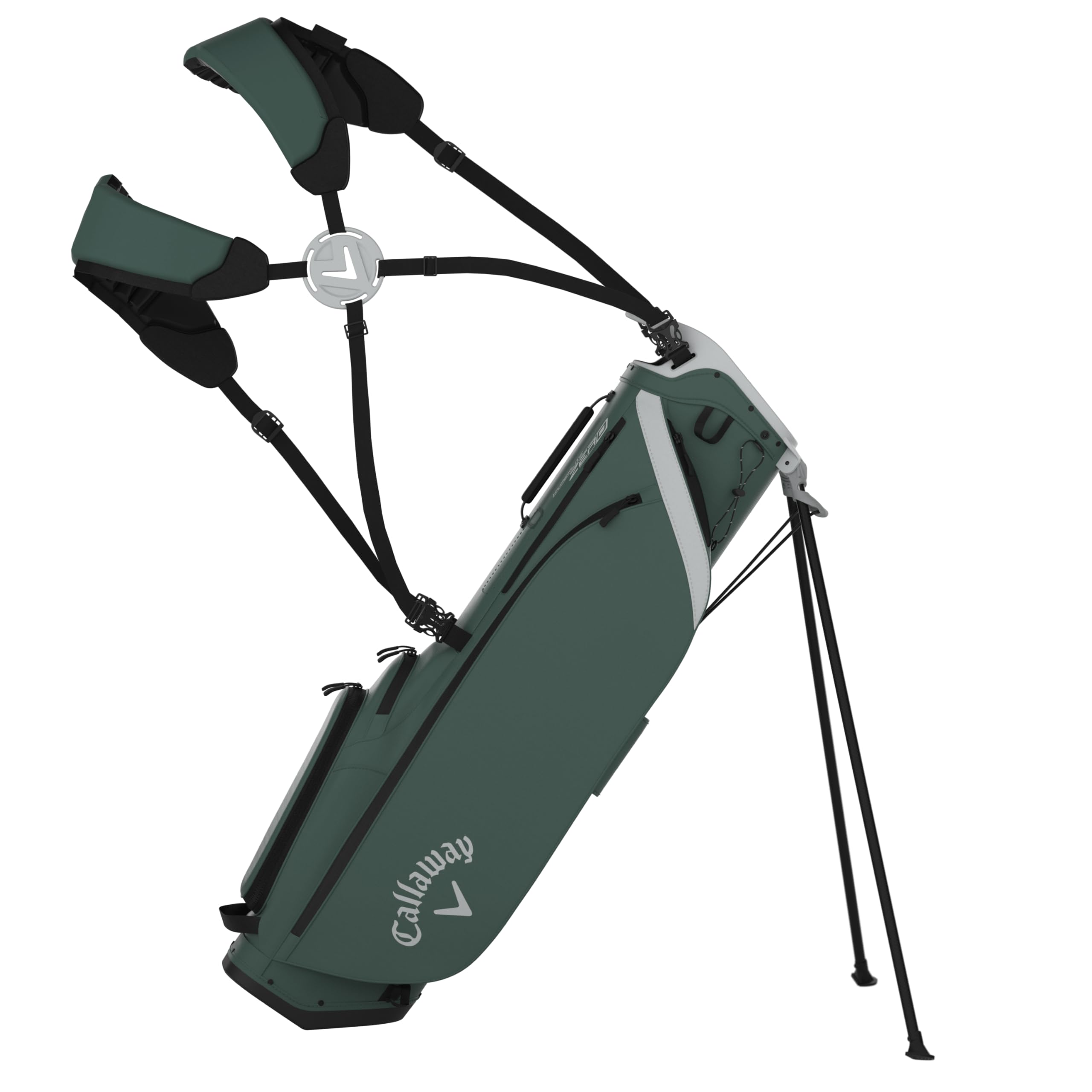 Callaway Golf Hyperlite Zero Stand Bag (Pine/Silver)