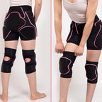 Belugadesign 3D Protection Padded Shorts Knee Set | Hip Butt Tailbone Impact Shorts For Ski Skateboard Snowboard Volleyball Ice
