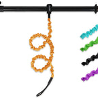 Lingvum Kayak Paddle Leash Stretchable Paddle Strap Coiled Lanyard Rope For Kayaking Canoing Boating, Fishing Poles Rods, Kayak