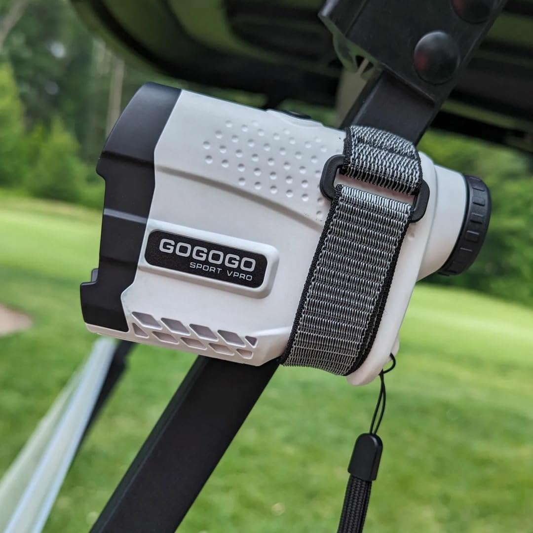 Gogogo Sport Vpro Magnetic Golf Rangefinder Holder Mount Strap, Adjustable Range Finder Strap Holder Band Fits Most Types, Stron