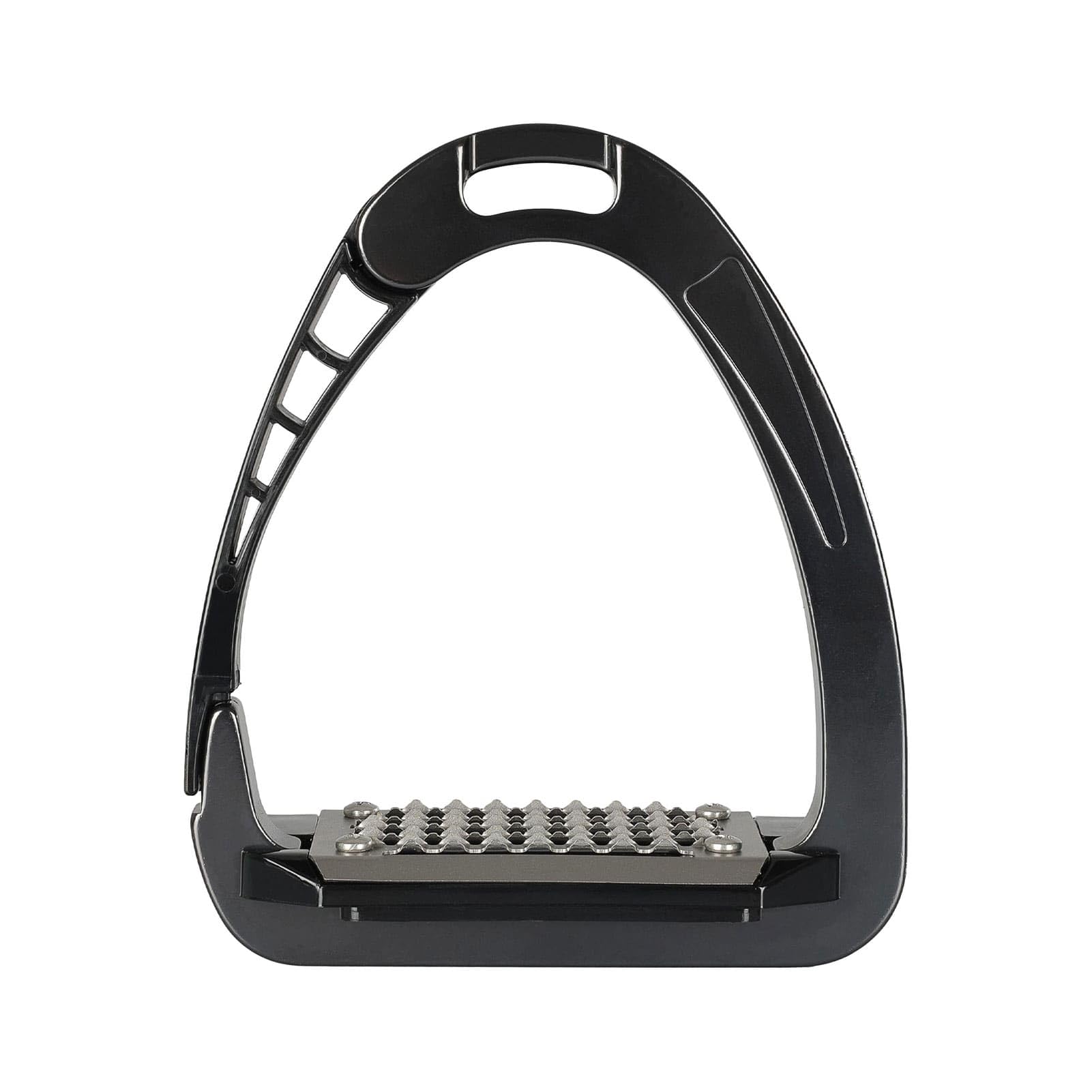 Acavallo Unisexs Charcoal Arena Safety Stirrup, One