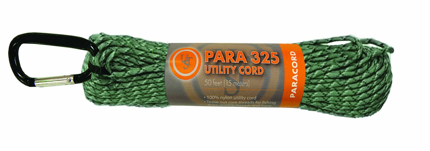Ust Heavy Duty Para 325 Paracord With 50 Feet Rope And 100% Nylon Build For Outdoor Survival, Backpacking, Camping