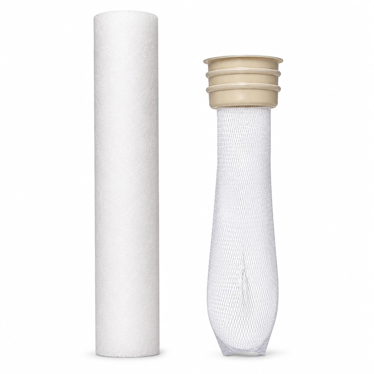Trailgo Pro replacement water filter 2 Pack - 5 micron Polypropylene (PP) Cotton filter and 0.01 micron Ultrafiltration (UF) Wat