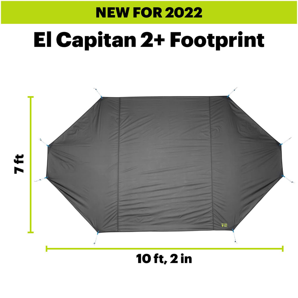 Eureka! El Capitan 2+ Outfitter Fitted Footprint (Compatible With, But Not Included-El Capitan 2+ Outfitter 2-Person Camping Ten