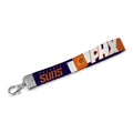 Rico Industries Nba Basketball Phoenix Suns Wrist Lanyard Key Chain, Cute Wristlet Strap Keychain Holder For Women Men Car Keys