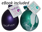 Isoflex Hand Therapy And Exercise Ball With An E-Book. 2 Pack - One Solid Color And One Marblized. Ideal For Stress Relief - Han