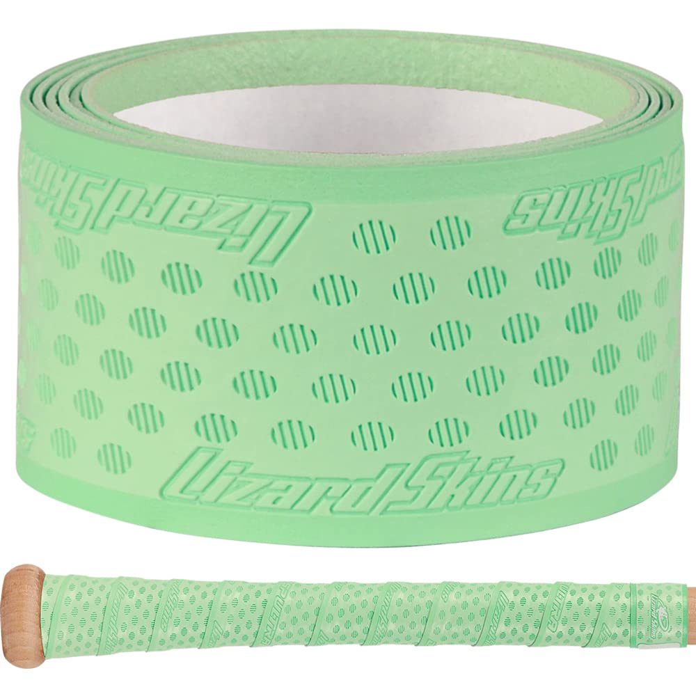 Lizard Skins Dsp Ultra 1.1Mm Bat Grip - Next-Gen Durasoft Polymer Baseball & Softball Bat Tape (Mint Green)