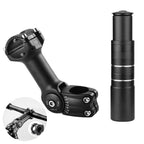 Groword Bike Stem Riser,Adjustable Mtb Stem,28.6Mm Bike Fork Aluminum Adjustable 150Mm,Bike Stem 31.8Mm,Adjustable 120 Degree 11