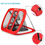 Relilac Pop Up Golf Chipping Net - Indoor/Outdoor Golfing Target Accessories For Backyard Accuracy And Swing Practice - Great Gi