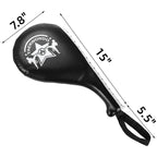 Noamus 2 Pack Taekwondo Kick Pads, Durable Striking Target Paddles, Tkd Karate Martial Arts Strike Targets Kickboxing Training E