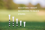 Zivisk Wooden Golf Tees 2-3/4 Inch 100 Count, 2.75'' Long Golf Wood Bamboo Tees(White,70Mm)