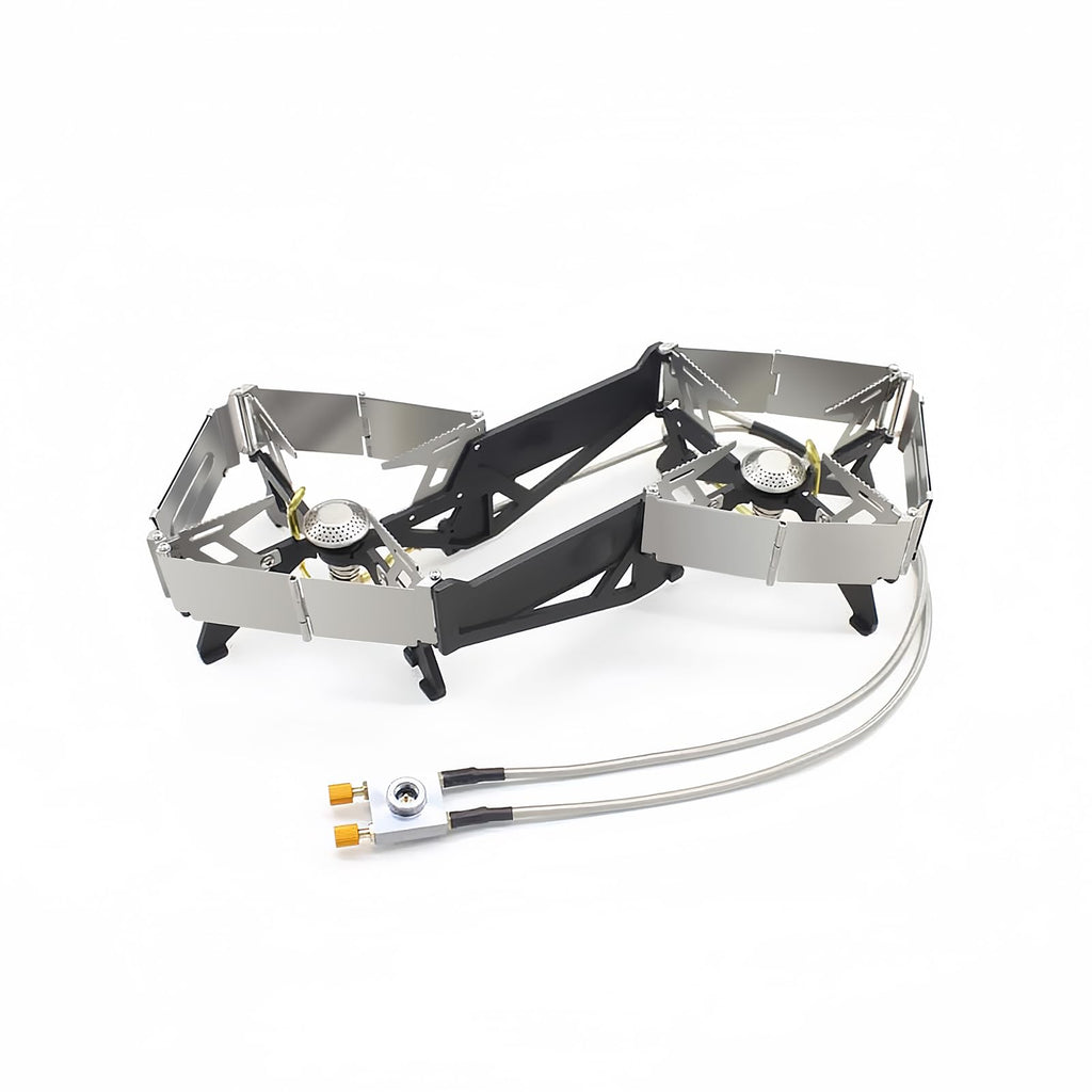 Brs-32 Portable Camping Stove, Foldable, Adjustable Control, And Carrying Case Included - Experience Hassle-Free Outdoor Cooking