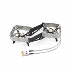 Brs-32 Portable Camping Stove, Foldable, Adjustable Control, And Carrying Case Included - Experience Hassle-Free Outdoor Cooking