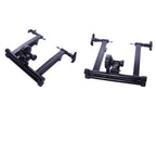 Balancefrom Bike Trainer Stand Steel Bicycle Exercise Magnetic Stand With Front Wheel Riser Block