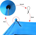 Yuewo Beach Canopy Tent Sun Shade With Upf 50+ Uv Protection, Beach Tent Sun Shelter With Sandbags, Poles And Ground Pegs And An