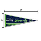 Rico Industries Nfl Football Seattle Seahawks Classic 12'' X 30'' Felt Wall D  Cor Pennant - Great For Home/Bed Room/Man Cave D