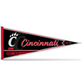 Rico Industries Ncaa Cincinnati Bearcats Classic 12'' X 30'' Felt Wall D  Cor Pennant - Great For Home/Bed Room/Man Cave D  Cor
