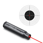 Feyachi Bore Sight 223 5.56mm Red Laser Zeroing Boresighter with 3 Sets of Batteries(Grey)